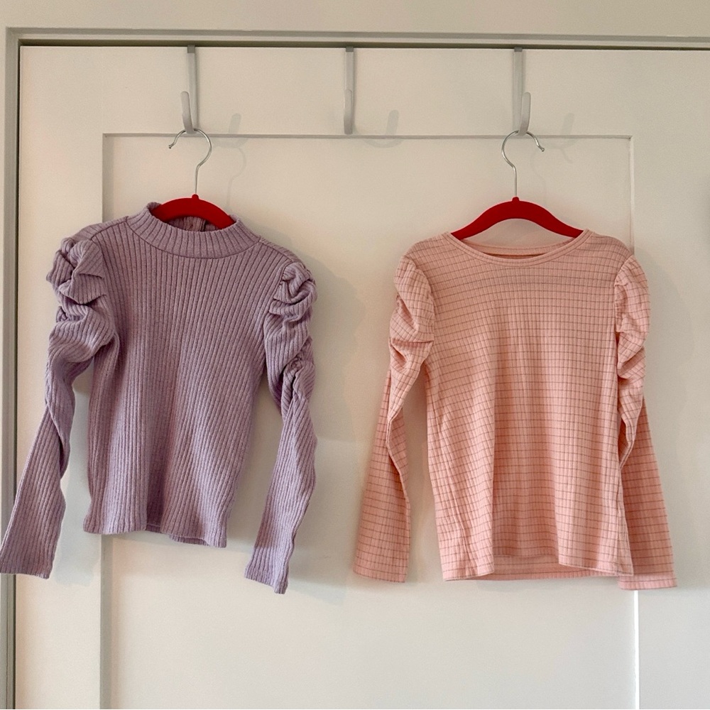 KIDS BUNDLE set of 2 longs sleeve tops 5yo